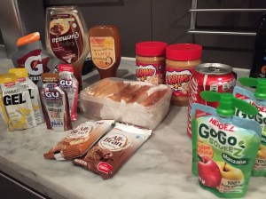 Los preparativos la noche anterior.